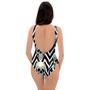 Geometric Skull One Piece Swimsuite