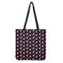 Girly Emo Skull Pattern Print Tote Bag