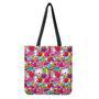 Girly Unicorn Cartoon Pattern Print Tote Bag