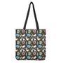 Girly Unicorn Donut Pattern Print Tote Bag