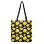 Gold And Yellow Floral Print Tote Bag