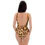 Gold Leopard One Piece Swimsuite