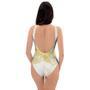 Gold Marble One Piece Swimsuite