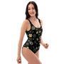 Gold Paw One Piece Swimsuite