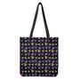 Graffiti Heart Pattern Print Tote Bag