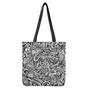 Graffiti Surfing Pattern Print Tote Bag