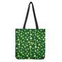 Green Clover Saint Patrick's Day Print Tote Bag