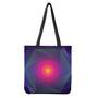 Green Light Edm Geometric Print Tote Bag