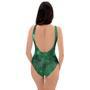 Green Nebula Galaxy One Piece Swimsuite