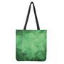 Green Polygonal Geometric Print Tote Bag