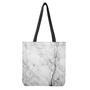 Grey Marble Stone Print Tote Bag