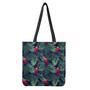 Hawaiian Palm Leaves Pattern Print Tote Bag