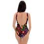 Hippie Peace Sign One Piece Swimsuite