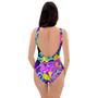 Hippie Psychedelic Mushroom One Piece Swimsuite