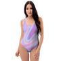 Holographic One Piece Swimsuite