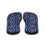 Iridescent Butterfly Flip Flops