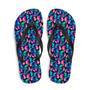 Iridescent Butterfly Flip Flops