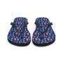 Iridescent Butterfly Flip Flops