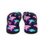 Iridescent Jellyfish Flip Flops