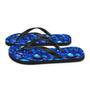 Lapis Gemstone Pattern Flip Flops