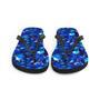 Lapis Gemstone Pattern Flip Flops