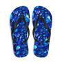 Lapis Gemstone Pattern Flip Flops