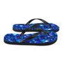 Lapis Gemstone Pattern Flip Flops