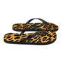 Leopard Print Flip-Flops