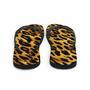 Leopard Print Flip-Flops