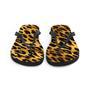 Leopard Print Flip-Flops