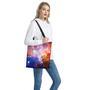 Light Stardust Galaxy Deep Space Print Tote Bag