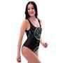 Magic Pentagram Gothic Witch One Piece Swimsuite