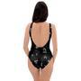 Magic Symbol Gothic Witch One Piece Swimsuite