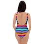 Mexican Baja Serape One Piece Swimsuite