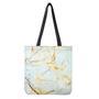 Natural Gold Marble Print Tote Bag