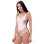 Natural Pink Marble One Piece Swimsuite