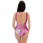 Nebula Red Galaxy Space One Piece Swimsuite