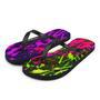 Neon Ice Flip-Flops