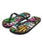 Neon Light Cactus Flip-Flops