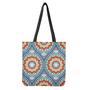 Pastel Ornament Mandala Print Tote Bag