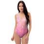 Pink Galaxy Stardust One Piece Swimsuite