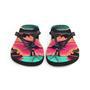 Pink Hibiscus Tropical Flower Flip Flops Colorful