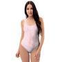 Pink Marble One Piece Swimsuite