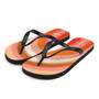 Pink Orange Retro Vintage Rainbow Arch Flip Flops Colorful