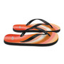 Pink Orange Retro Vintage Rainbow Arch Flip Flops Colorful