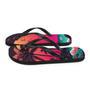 Pink Palm Beach Sunset Flip Flops Colorful