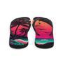 Pink Palm Beach Sunset Flip Flops Colorful