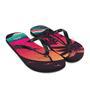 Pink Palm Beach Sunset Flip Flops Colorful