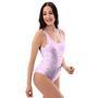 Pink Pastel Paw One Piece Swimsuite