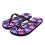 Pink & Purple Lotus Flip Flops